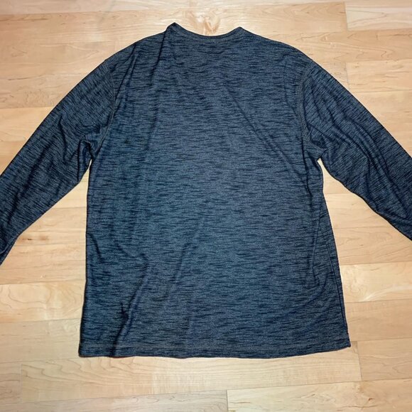 Like new green Haggar men's long sleeve pullover - Picture 2 of 3